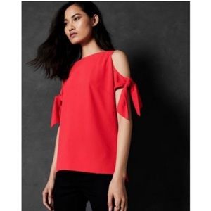 Ted Baker Yaele Tie Sleeve Top